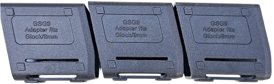 ATI GERMGSG9GLK Magazine Adapter 9mm Fits Glock Black 3 Pack