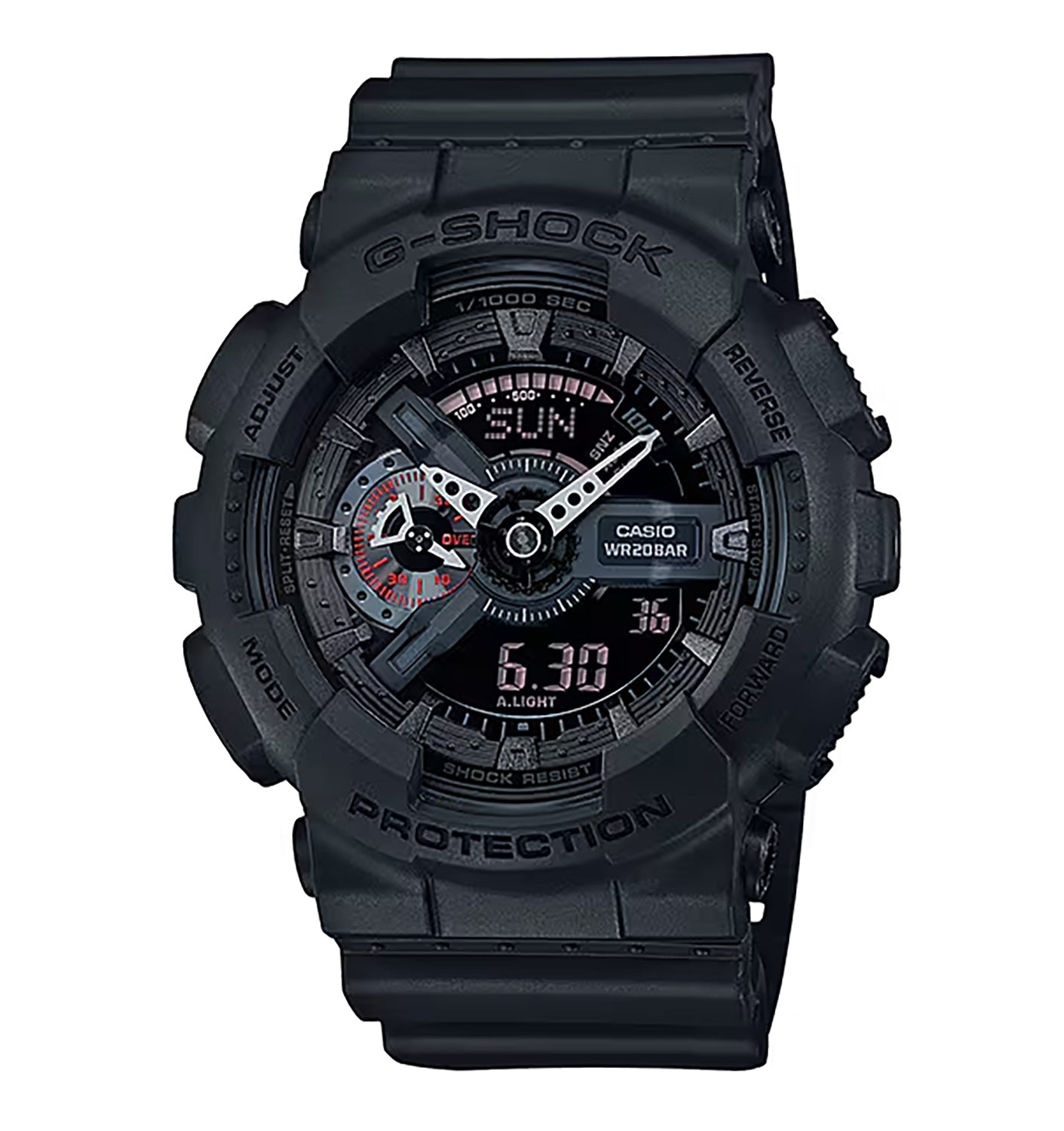 GSHOCK GA110MB1ACR MILITARY ANALOG DIG BLK