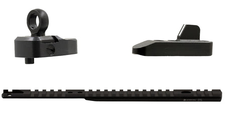 XS Sights ML10085 Marlin Optic Mounts & Ghost Ring Sight Sets Black Anodized Aluminum/Steel Fits Marlin 336 Lever Action