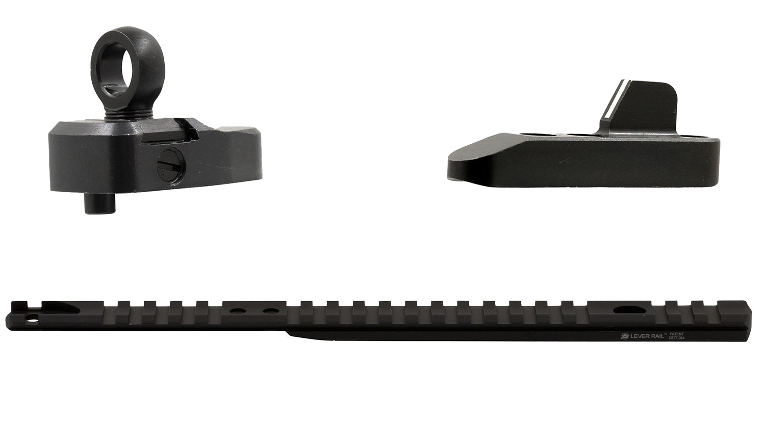 XS Sights ML10095 Marlin Optic Mounts & Ghost Ring Sight Sets Black Anodized Aluminum/Steel Fits Marlin 1894 Lever Action