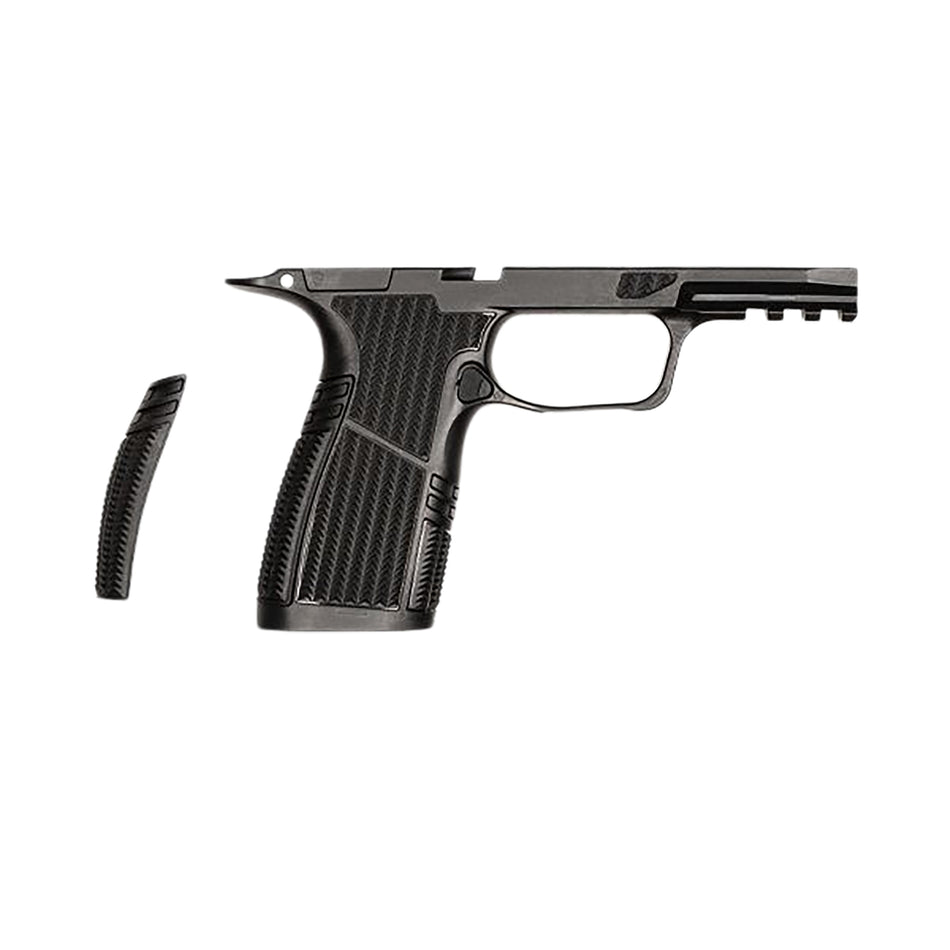 Tyrant CNC TDP365GRMMACROBLK Snub Nose Grip Module Black Fits Sig P365