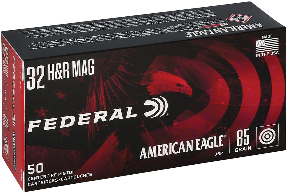 Federal .32 H&R Mag AMERICAN EAGLE 85gr JSP Ammo
