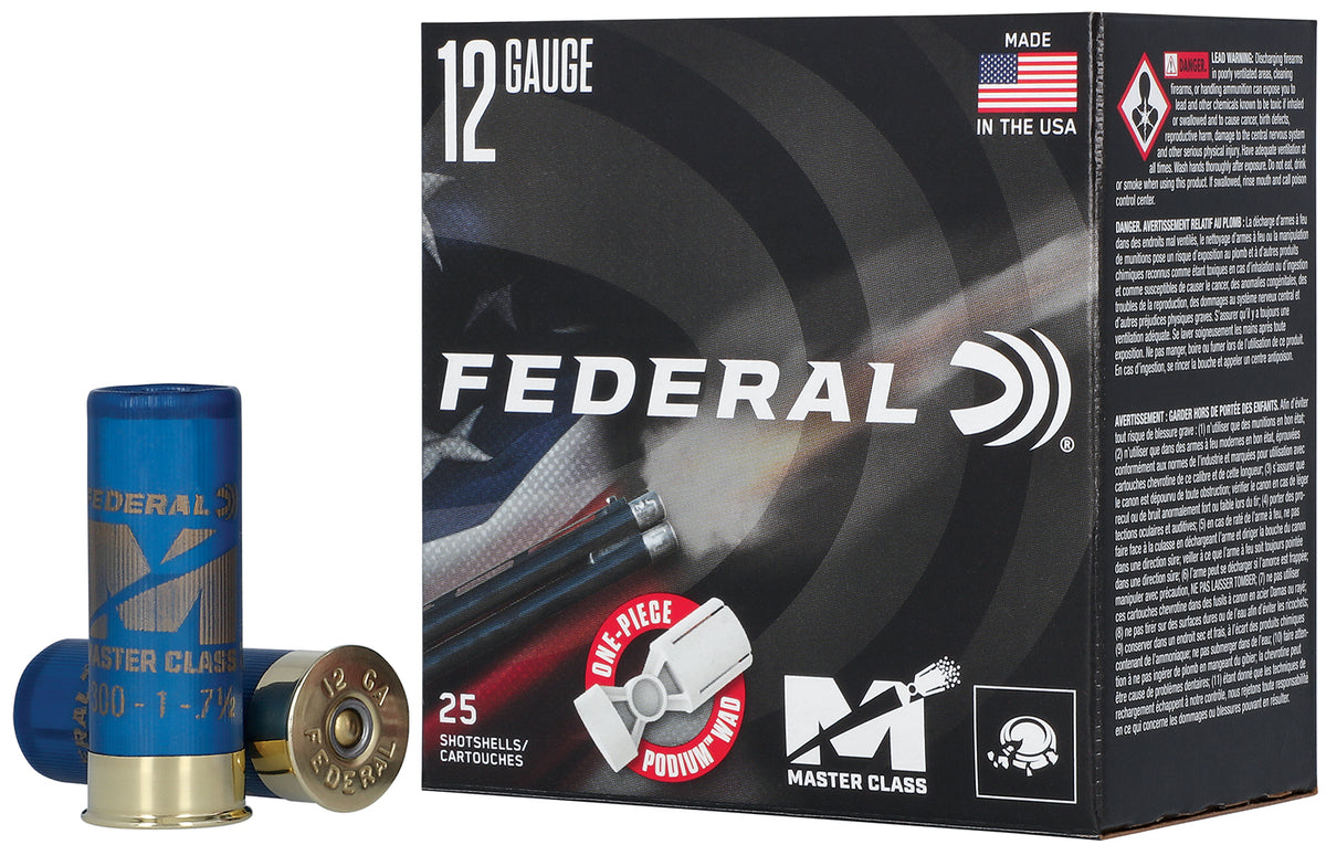 Federal  #8 12 Gauge 1-1/8 oz 2.75 in