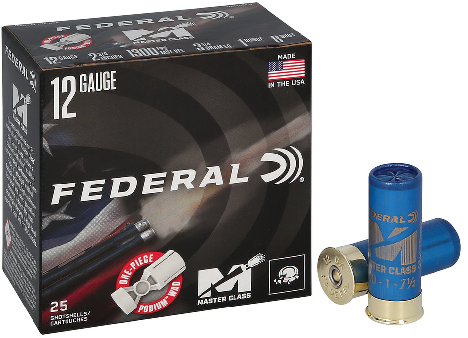 Federal  12 Gauge 2.75 in 1 oz #8