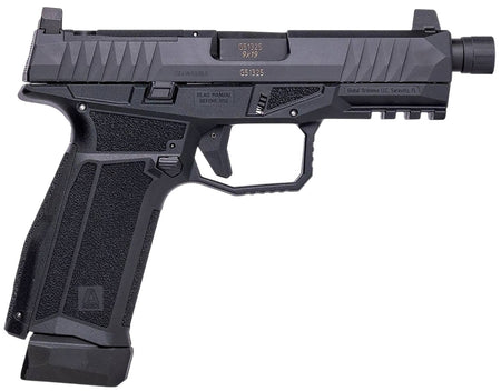 AREX 815537024913 Delta X Gen2 Tactical 9mm Luger 17+1 Threaded Barrel Optic Cut/Serrated Slide