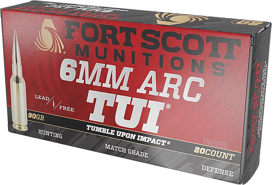 Fort Scott Munitions 6mm ARC  90gr Solid Ammo