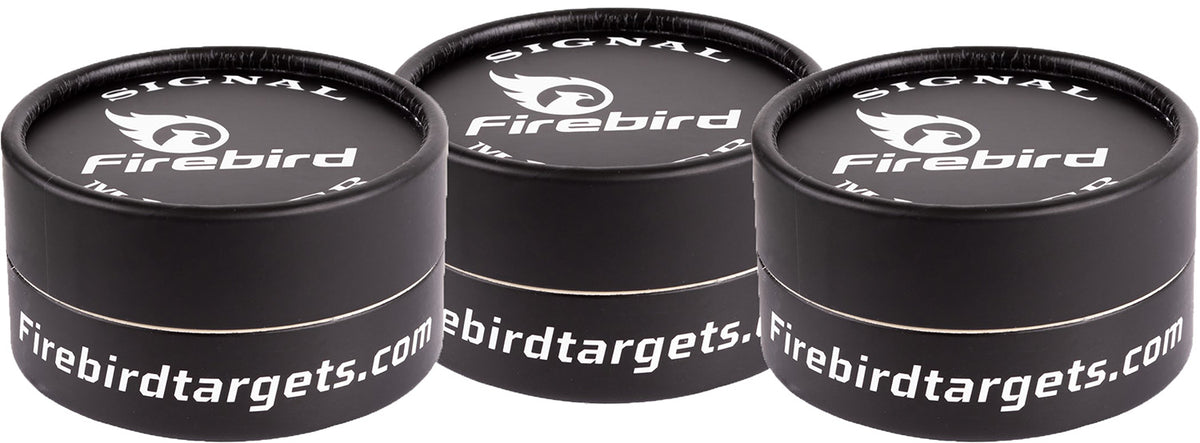 Firebird USA SMO Signal Marker Moving Trajectory/Static Orange Universal Firearm 65mm 3 Pack