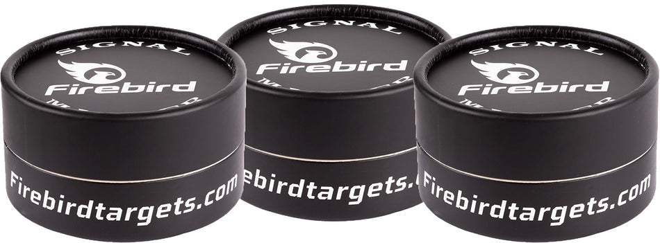 Firebird USA SMO Signal Marker Moving Trajectory/Static Orange Universal Firearm 65mm 3 Pack