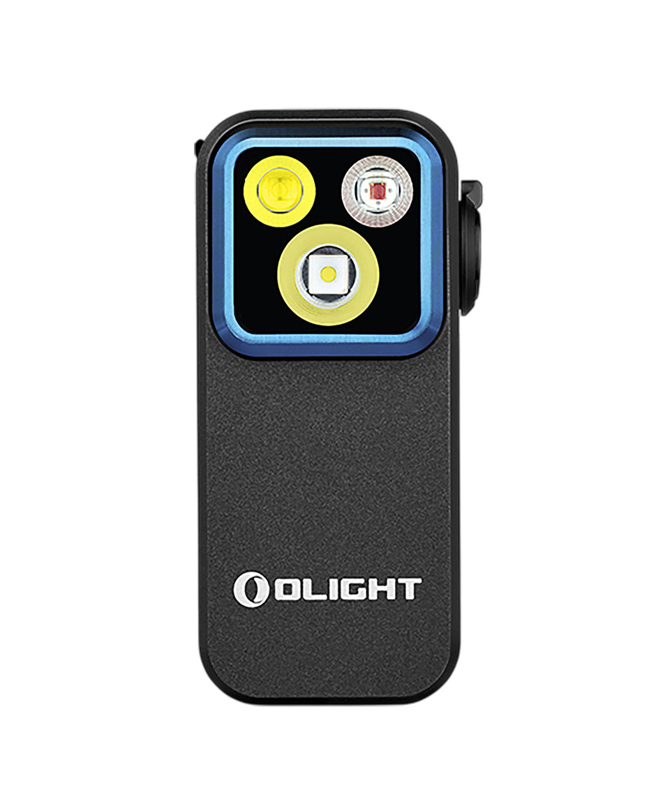 Olightstore Usa Inc OCLIPPROBLK Oclip Black Aluminum 500/380/40 Lumens