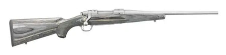 RUGER HAWKEYE LAMINATED COMP 7MM-08REM BOLT RFL, 16.5" STS, BLK LAM STOCK 4RD