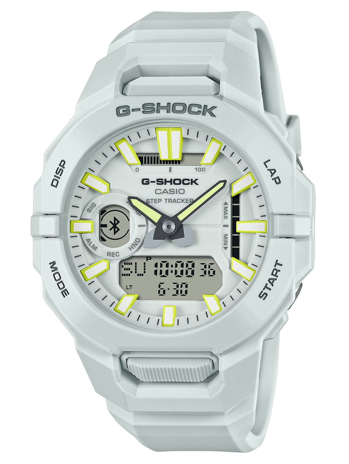 GSHOCK GBA-950-7ACR MOVE ANALOG DIGITAL WHITE