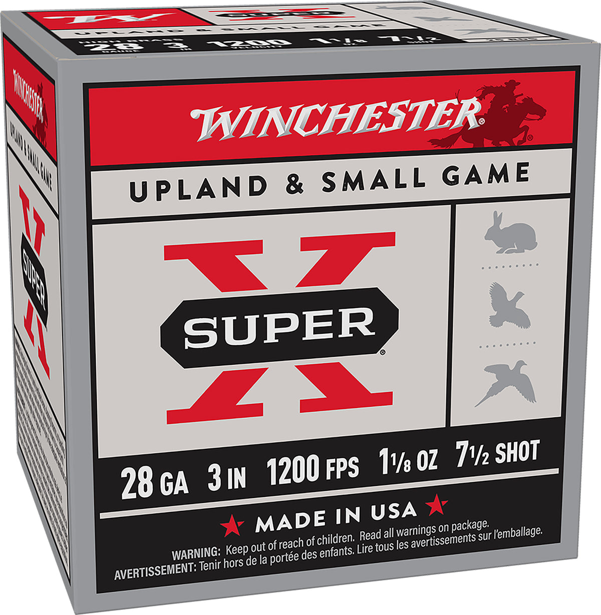 Winchester  #7.5 28 Gauge 1-1/8 oz 3 in
