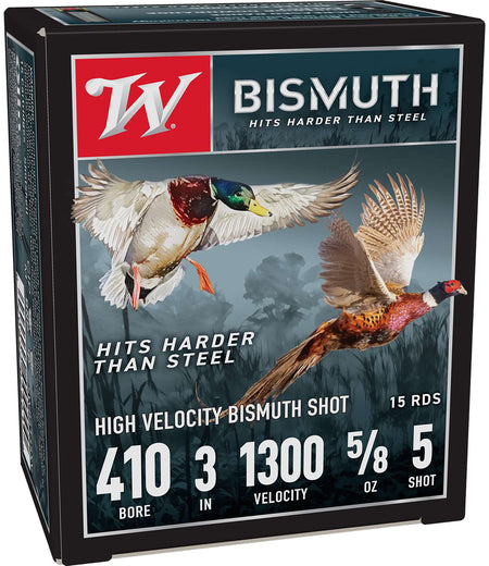 Winchester BISMUTH .410 Bore 2.75 in 9/16 oz #5