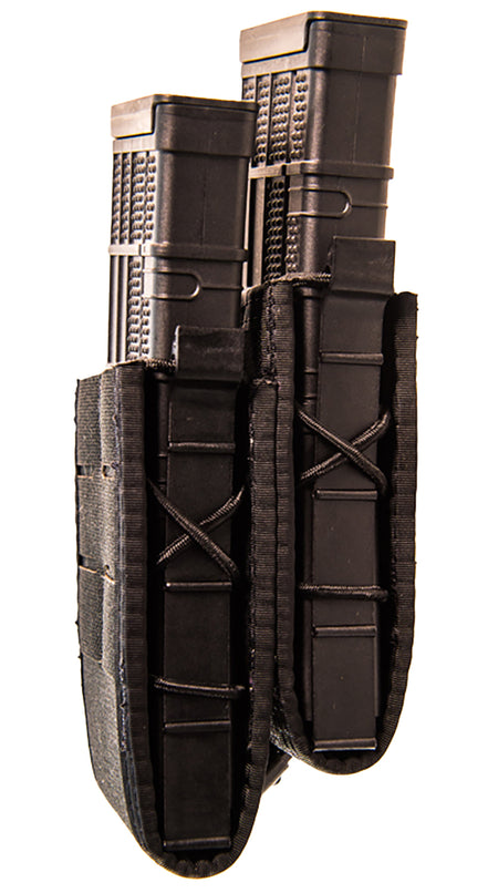 High Speed Gear 41TS02BK Taco Double Duty Staggered Black Nylon Laminate Pistol