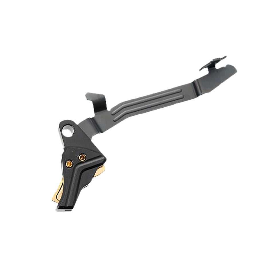 Tyrant CNC TDG43TRIGBLKGOLDBAR I.T.T.S Black/Gold Fits Glock 43/43x/48