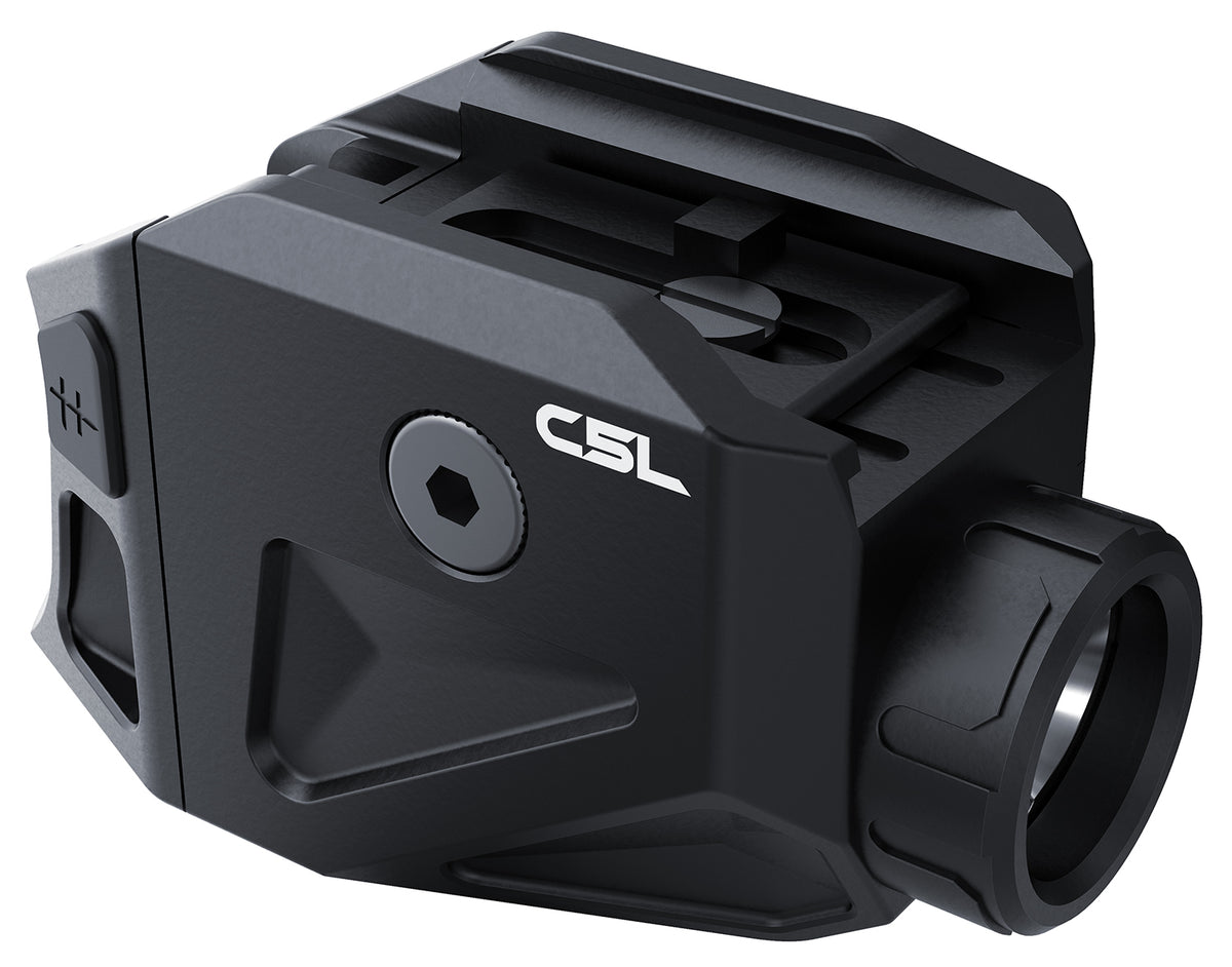 Viridian 9300047 C5L Slim C Series Black Springfield Hellcat/Hellcat Pro 550Lumens Green Laser 100 Yards Day/2Miles Night Beam Rail Mount