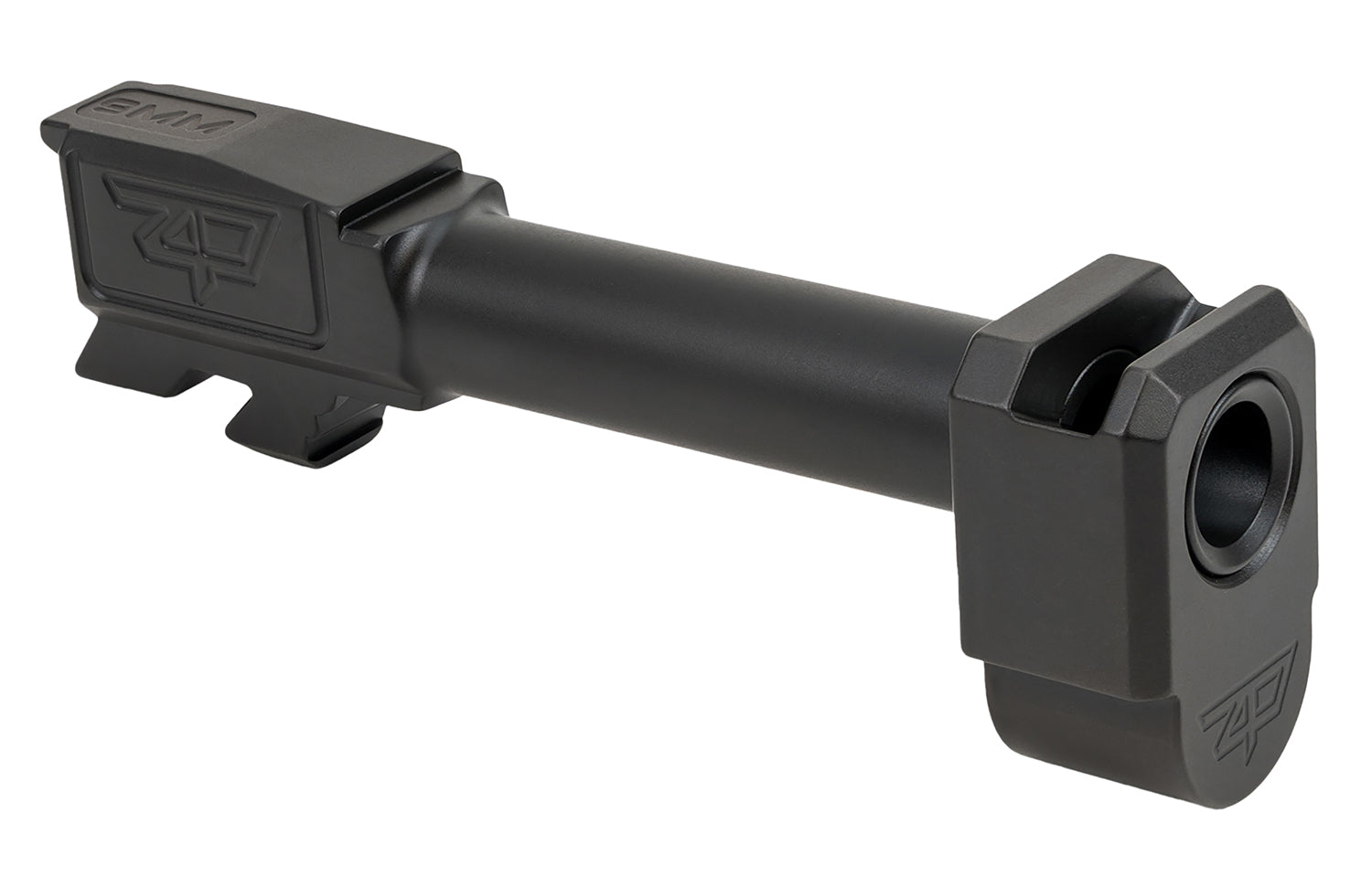 Zaffiri Precision ZP.43BTBCBN Threadless Compensator 9mm Fits G43/43X Black Nitride Stainless Steel