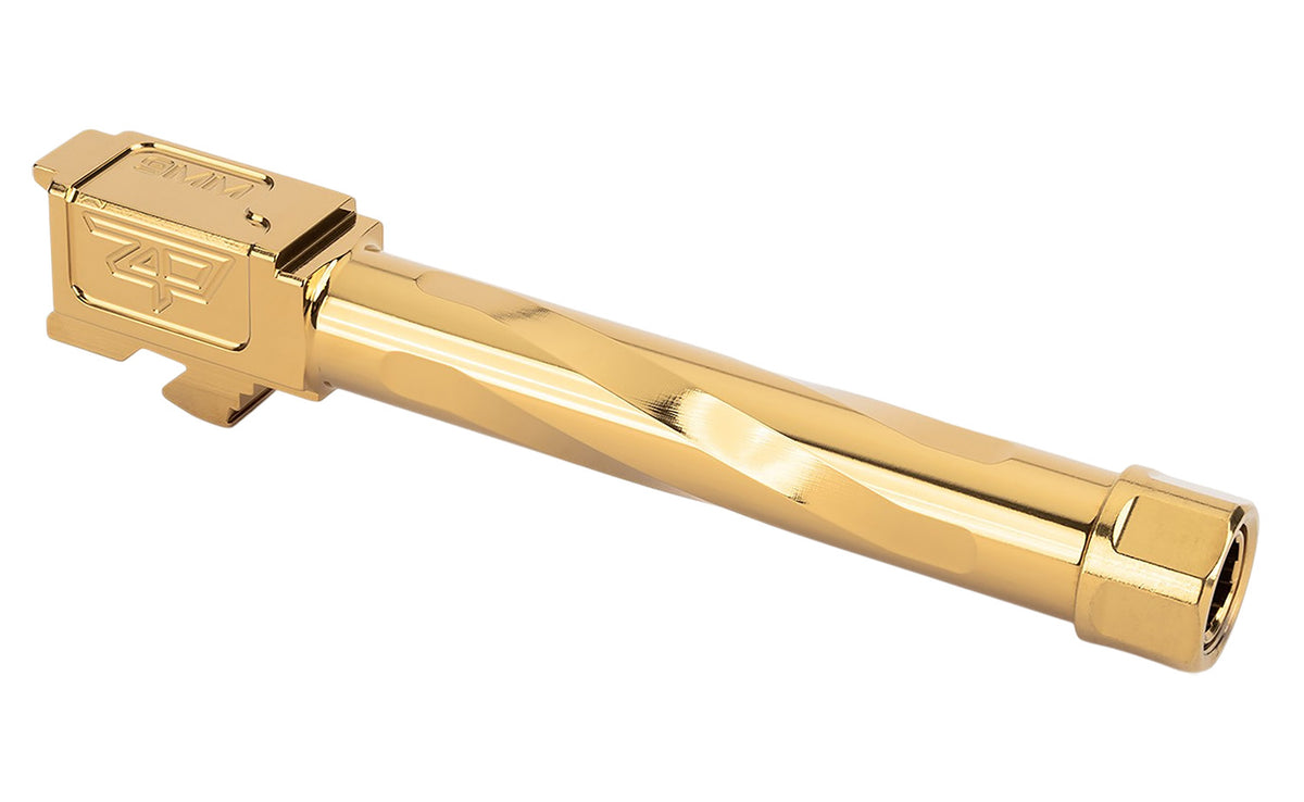 Zaffiri Precision ZP.17G5BTG 9mm Fits Glock 17 Gen 5 Gold Stainless Steel