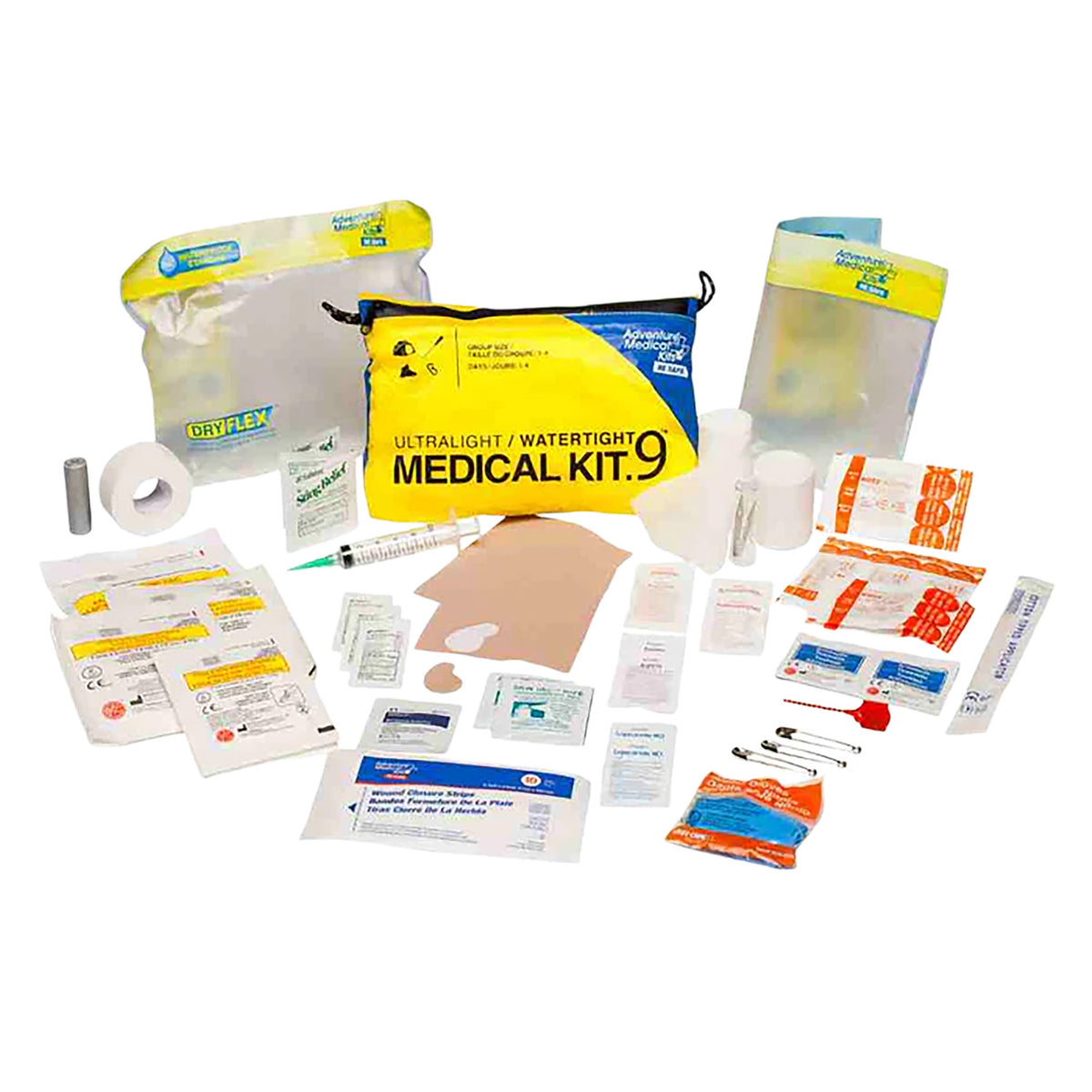 Adventure Medical Kits 1250390 Ultralight/Watertight Medical Kit .9 First Aid Waterproof 707708003905