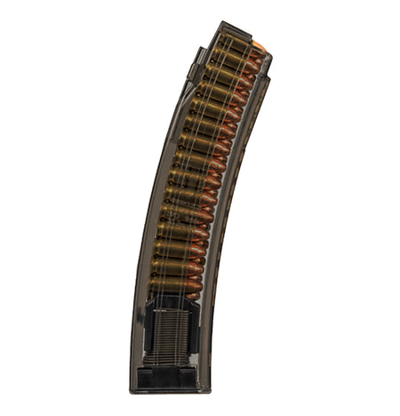 ETS Group Gen 2 30rd 9mm Fits CZ Scorpion Evo Transparent Smoke