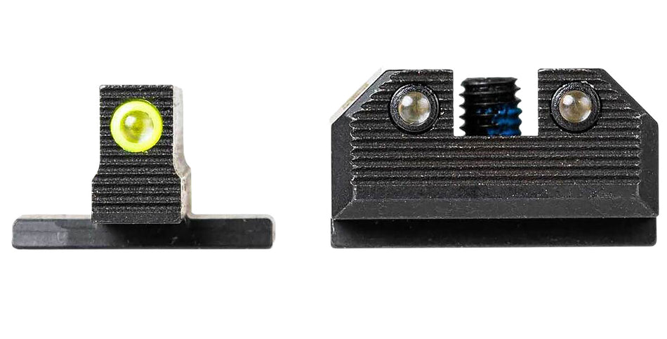 Tapco TAP22042 Tritium Sight Black Frame Fits Springfield Hellcat OSP