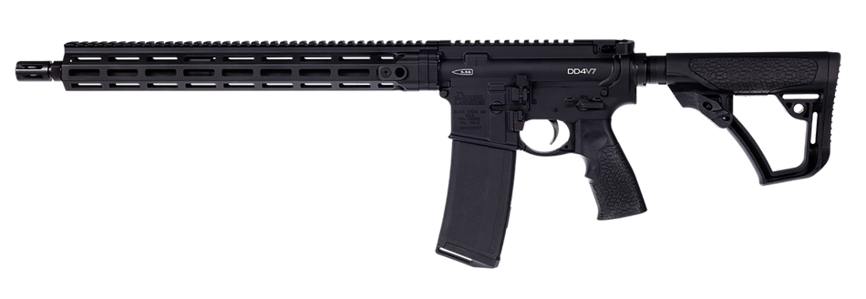 Daniel Defense 0220112138047 DD4 RIII V7 5.56 NATO 30+1 16" M-LOK Black