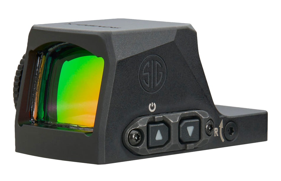Sig Sauer Electro-Optics SORX1380 Romeo-X Enclosed Pro Black 1x24mm 3MOA Green Dot Reticle RX Footprint Mount