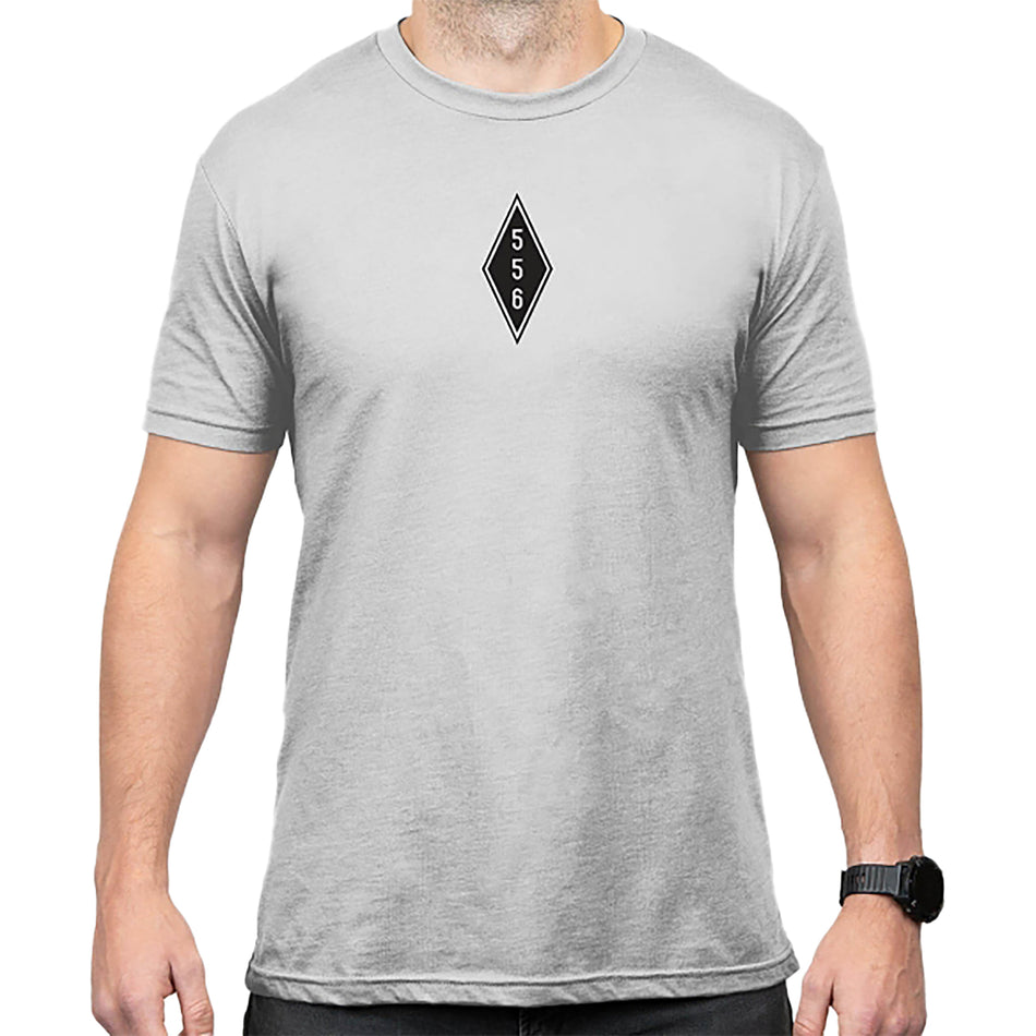 Magpul MAG1280-041-XL Engineered to Feed Stone Gray Heather Cotton/Polyester Short Sleeve XL