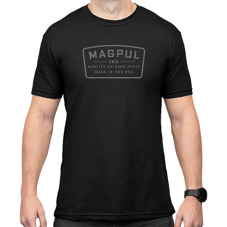 Magpul MAG1526-001-S Go Bang Parts Black Cotton/Polyester Short Sleeve Small