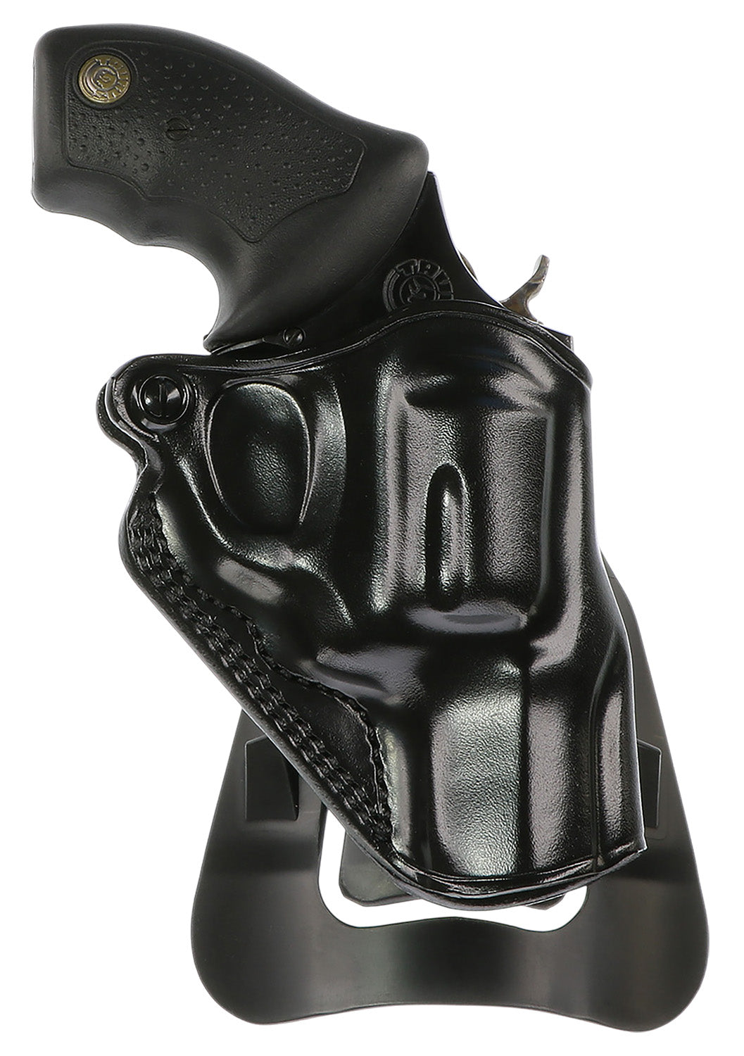 Galco SM2-158B Speed Master 2.0 Paddle OWB Black Steerhide Fits S&W J Frame M640 2.13" Right Hand