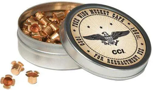 CCI MUSKET CAPS 100CT TIN