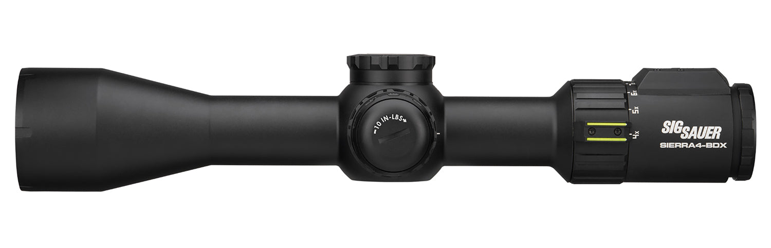 Sig Sauer Electro-Optics SOSBDX4611 Sierra4 BDX Black 6-24x50mm 30mm Tube Illuminated BDX-R2 Ballistoc w/194 LEDS Reticle