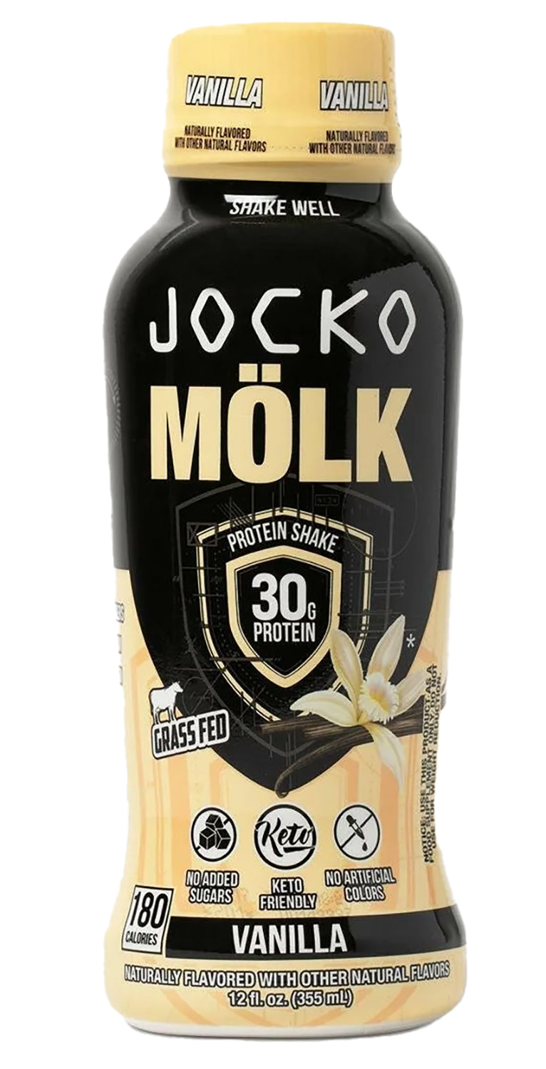 Jocko Fuel 29091 Vanilla Protein Shake 12oz 12Pack 810076299983