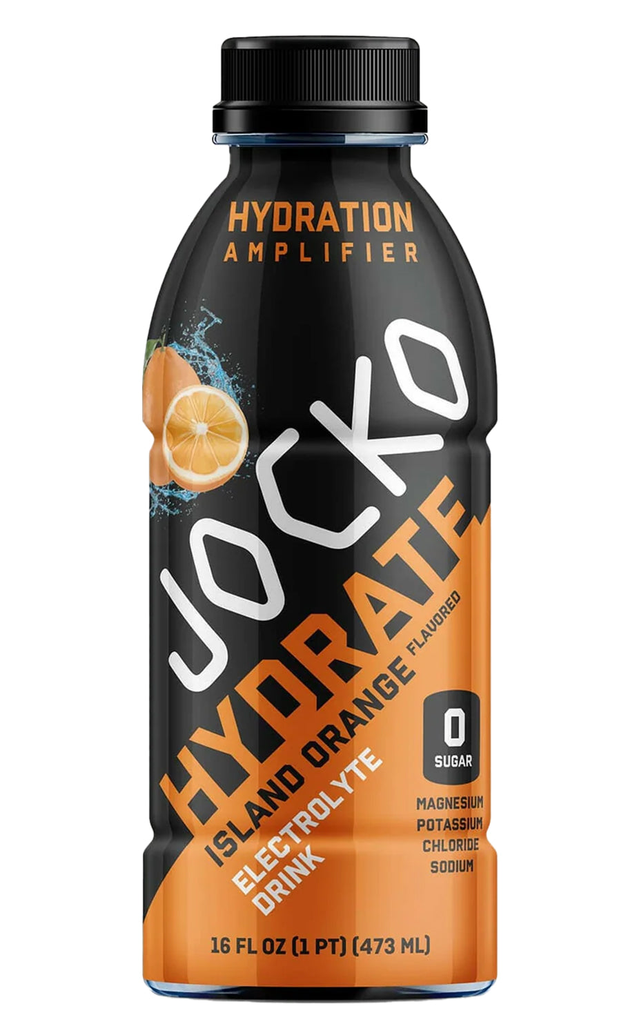 Jocko Fuel 29760 Island Orange Hydrate Drink 16oz 12Pack 810076297606