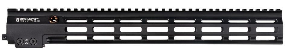 Geissele Automatics 05791B Super Modular Rail MK18 Black Aluminum 16.50" Long