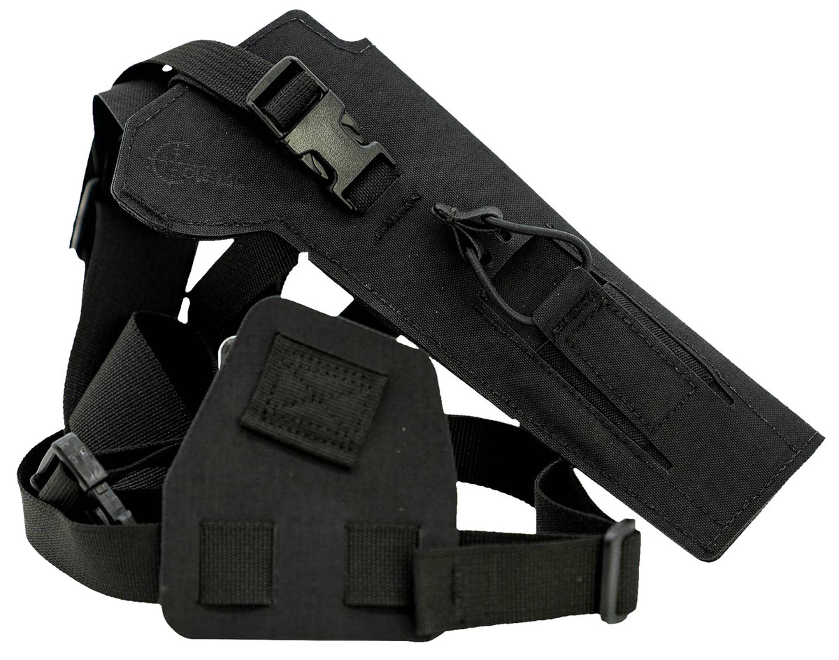 Cole-tac VW201 Varmint Wrangler Pistol Holder Chest Black Left Hand