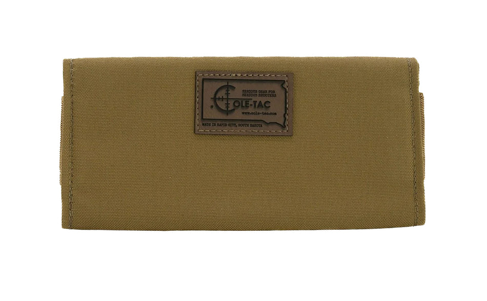Cole-tac HW2002 Hunter Ammo Wallet Coyote Brown Cordura Capacity 20rd