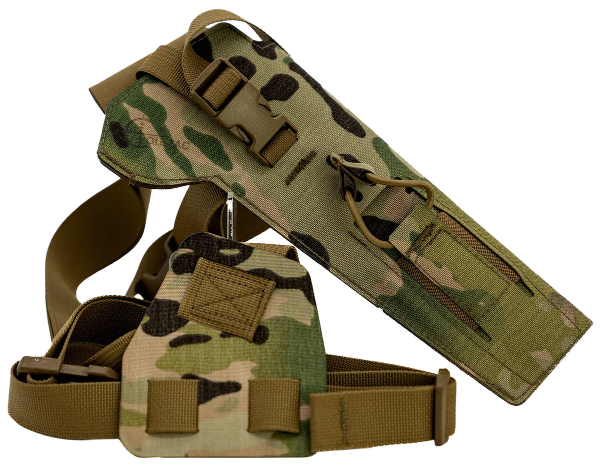 Cole-tac VW103 Varmint Wrangler Pistol Holder Multi-Cam Right Hand