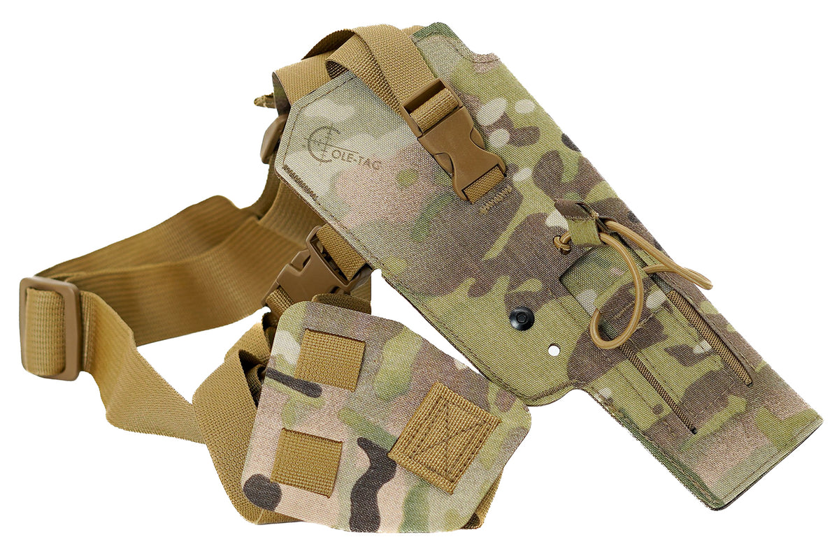 Cole-tac VW213 Varmint Wrangler Pistol Holder Multi-Cam Left Hand