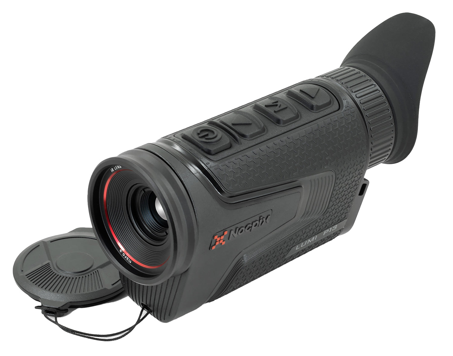 iRay USA LUMI-P13 Compact Thermal Monocular Black 2-4x 13mm 256x192 Resolution