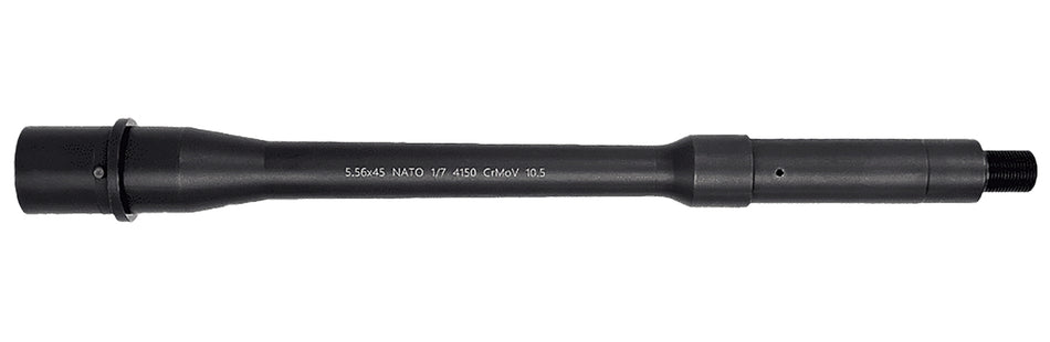 Lead & Steel Llc LS556GOV-CAR-10.5 Match Grade 5.56 NATO 10.50" Threaded Barrel