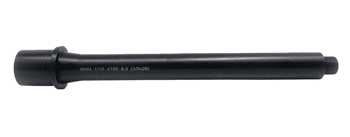 Lead & Steel Llc LS9MM8.3-28 AR9 Barrel 8.30" Nitride 1/2"x28