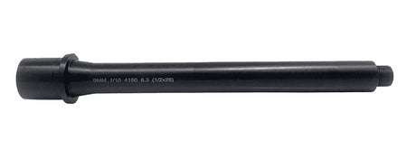 Lead & Steel Llc LS9MM8.3-28 AR9 Barrel 8.30" Nitride 1/2"x28