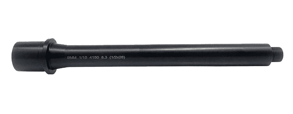 Lead & Steel Llc LS9MM8.3-28 AR9 Barrel 8.30" Nitride 1/2"x28