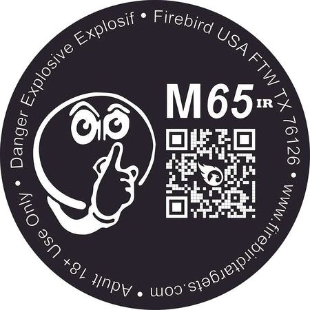 Firebird USA M65IR M65IR Moving Trajectory/Static Impact Enhancement Flash/Smoke/Sound Universal Firearm 65mm 10 Targets
