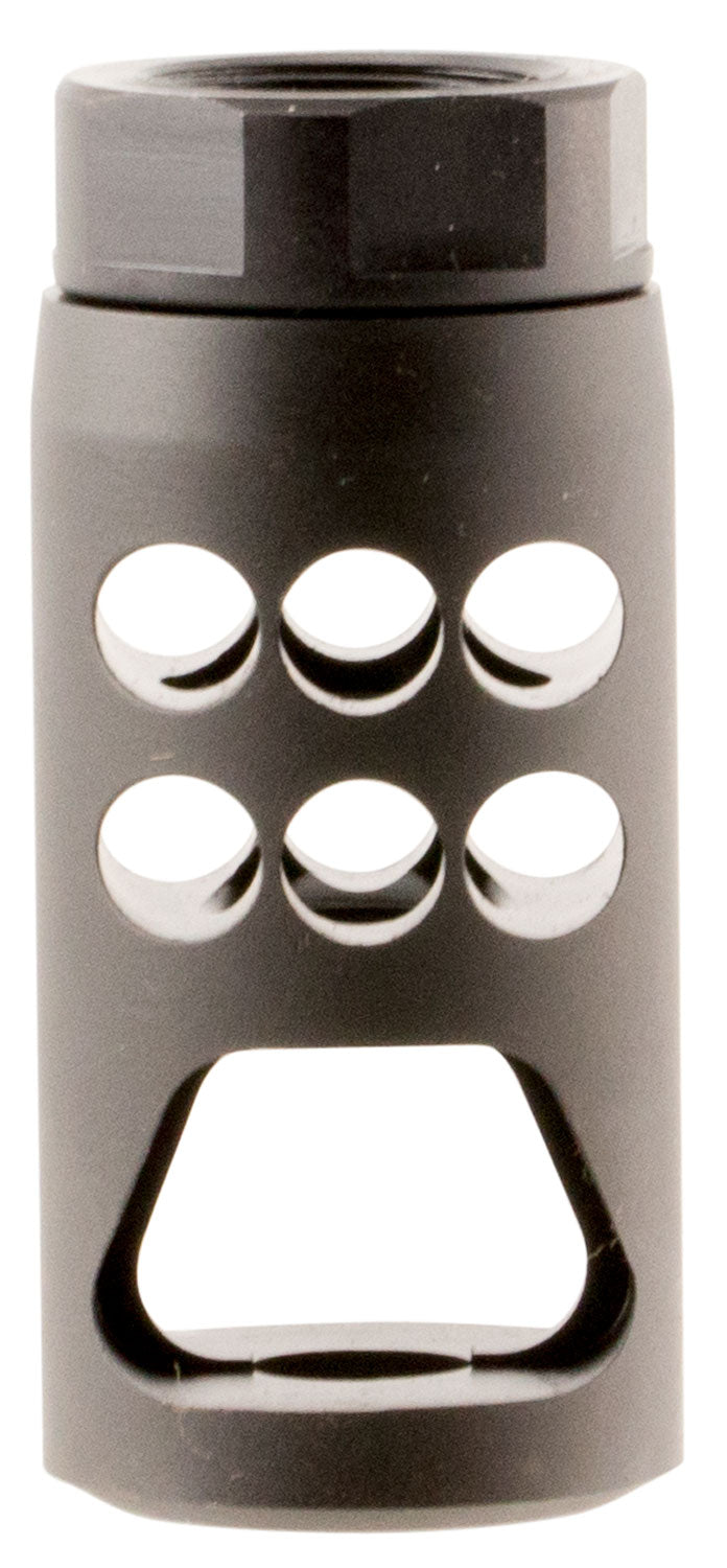 Ruger 90590 Hybrid Muzzle Brake Ruger Precision 7.62x51mm NATO Black Matte Steel with 5/8"-24 tpi Threads, 2.20" OAL & 1" Diameter