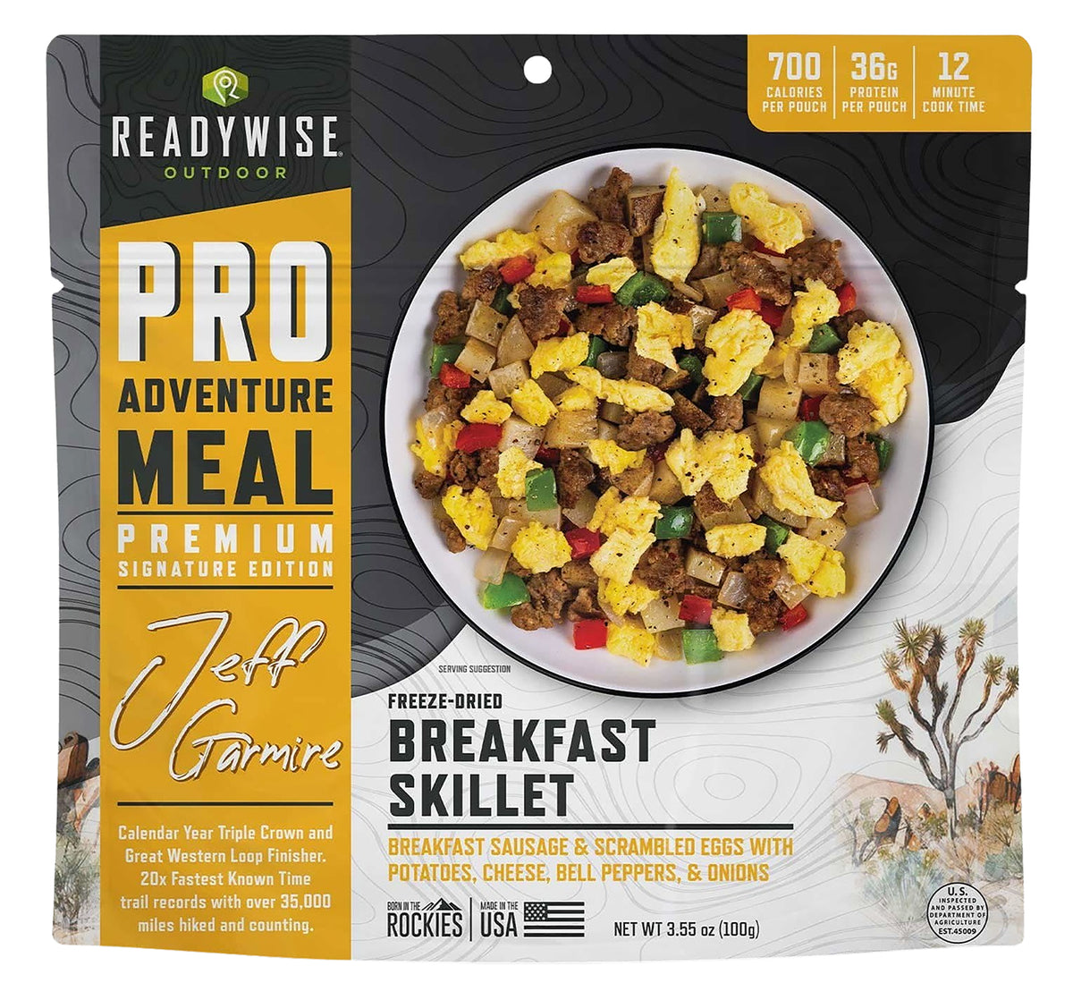 Wise Foods RW05401 Pro Meal Breakfast Skillet 2 Servings 6 Per Case 850063052689