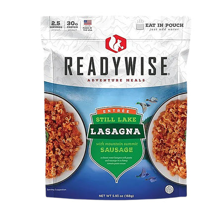 Wise Foods RW05808 Lasagna w/ Beef 2 Servings 6 Per Case 850063052603