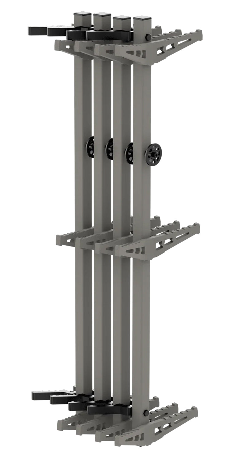 Novix/american Pride NX-4PCDW Double-Step Climbing Sticks Classic Aluminum 32" Long 9" Wide 4 Pack