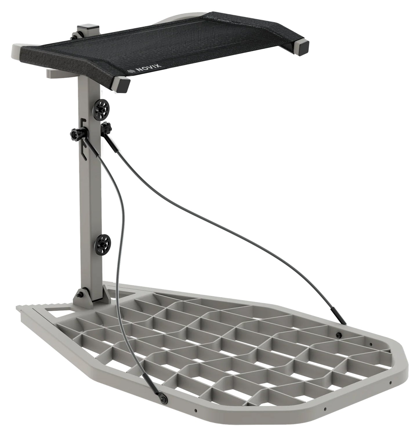 NOVIX NX-RHO Raider Hang On Treestand Classic Aluminum